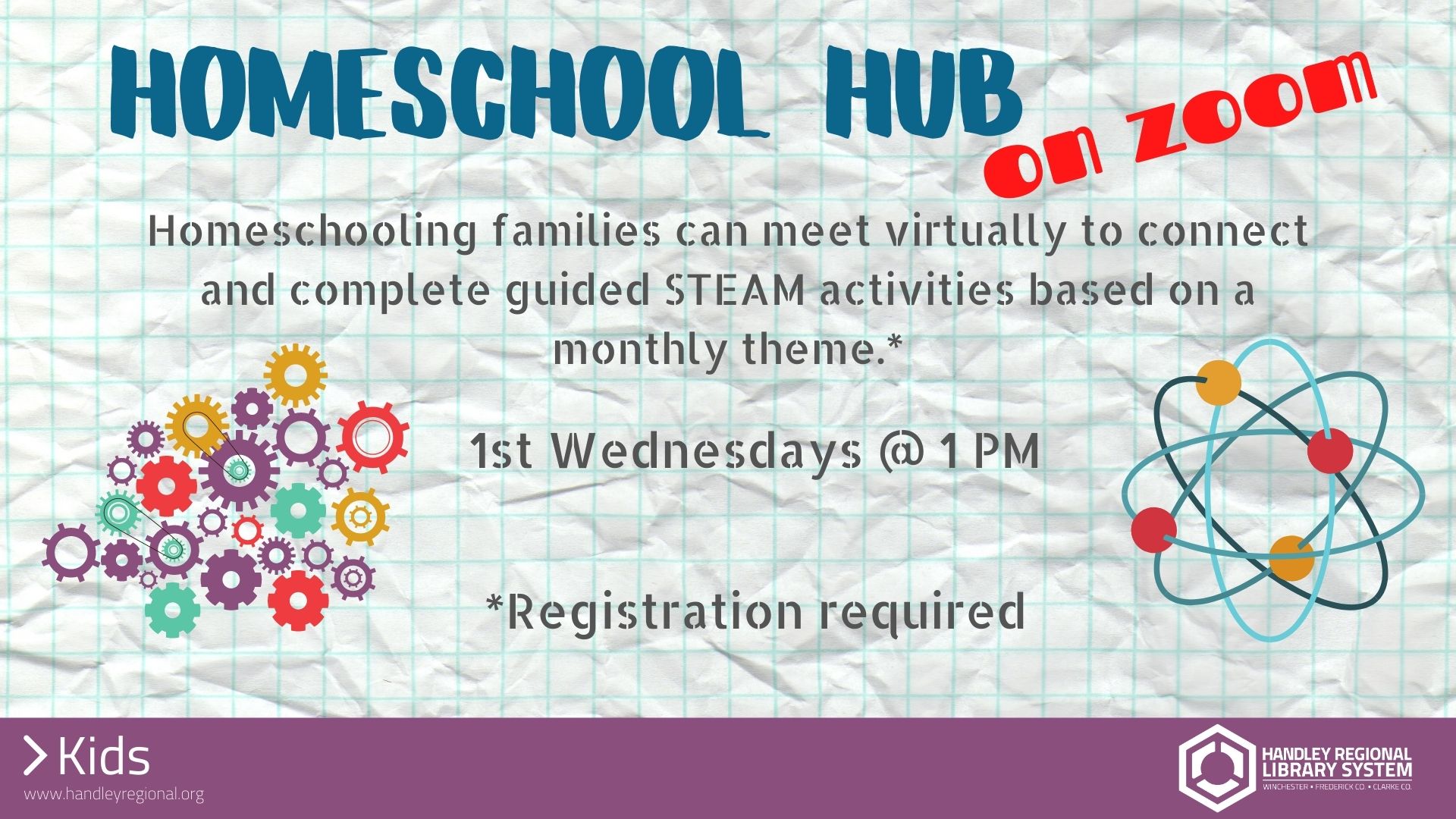 Homeschool Hub on Zoom Skype a Scientist Handley Regional Library System